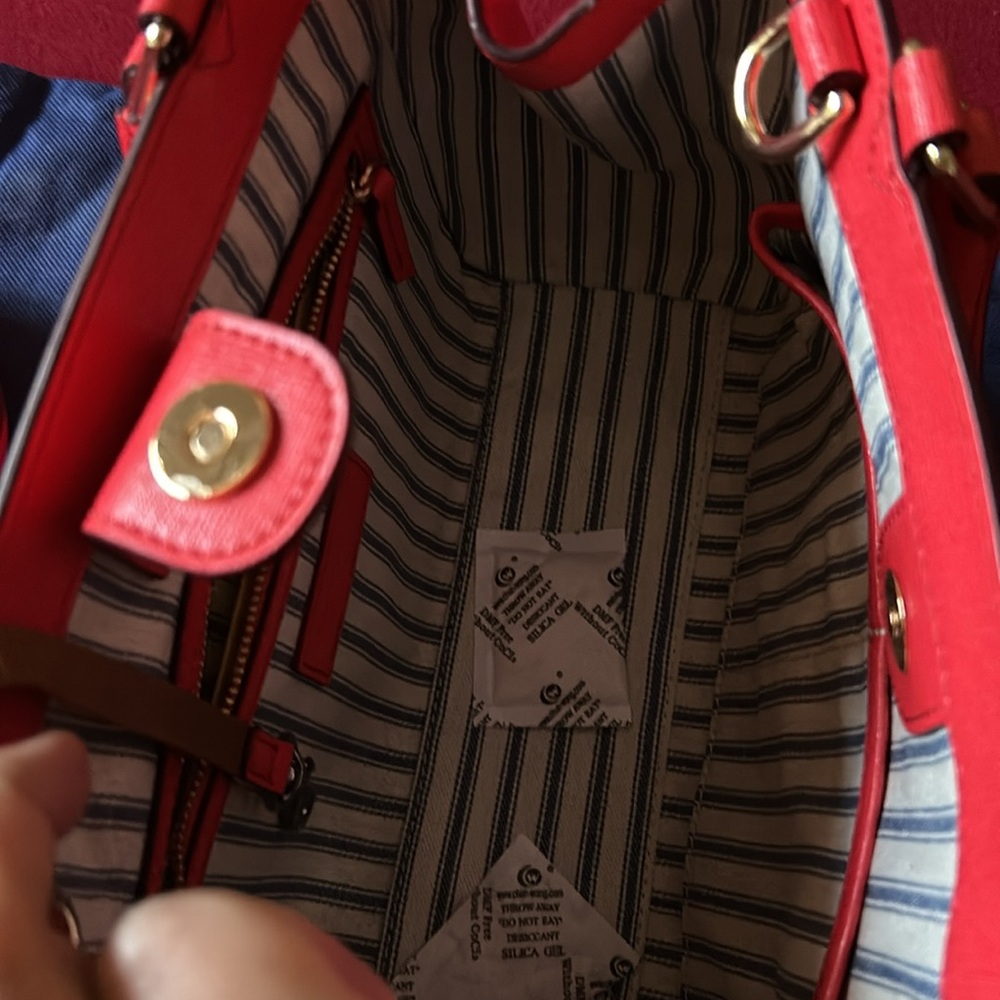 Dooney & Bourke Saffiano Zip Satchel - Picture 4 of 7